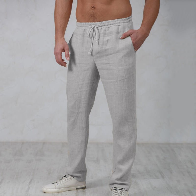 Elegant Linen Pants - Luxoria