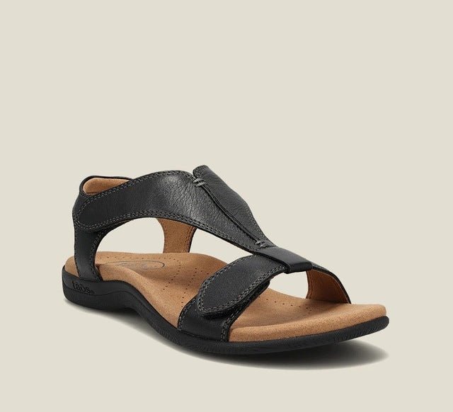 Gabriela™ | SANDALIAS CONFORT CON CORREAS CRUZADAS Y SUELA FLEXIBLE ELEGANTE - Luxoria