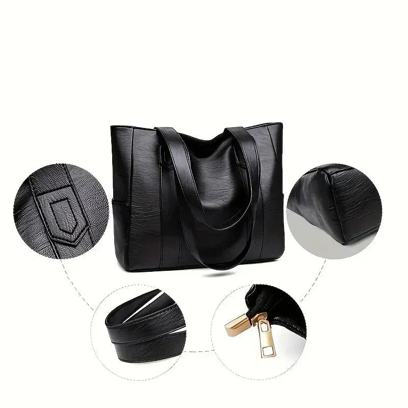 Jolanta™ | BOLSO DE CUERO ORIGINAL PARA EL HOMBRO - Luxoria