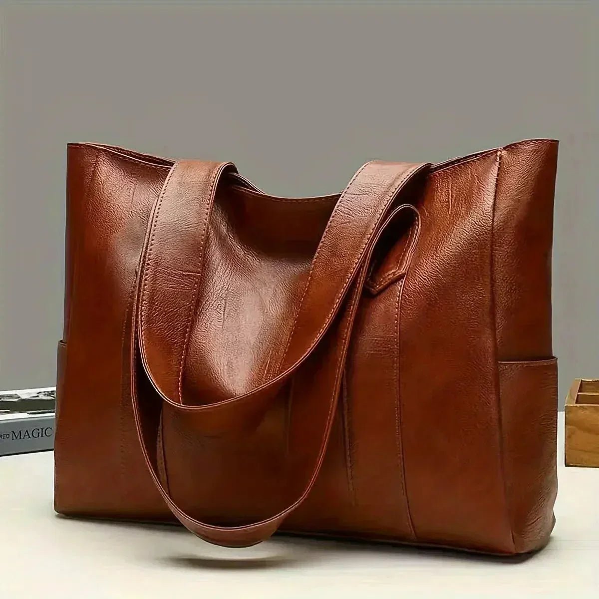 Jolanta™ | BOLSO DE CUERO ORIGINAL PARA EL HOMBRO - Luxoria