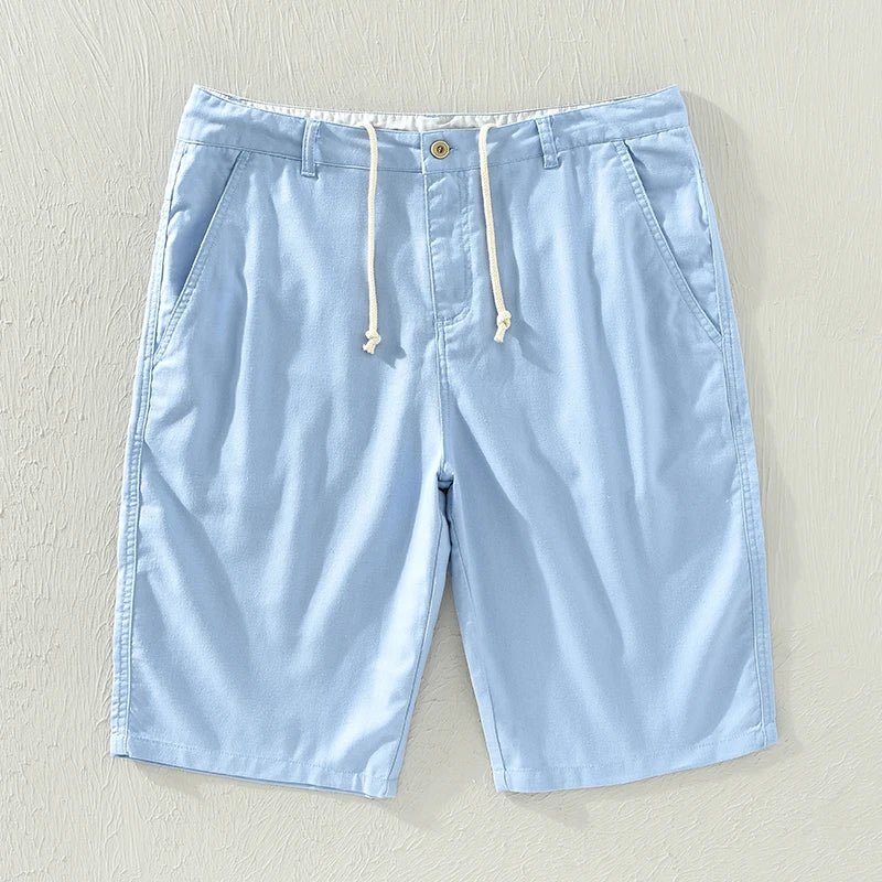 Elegant Linen Shorts - Luxoria