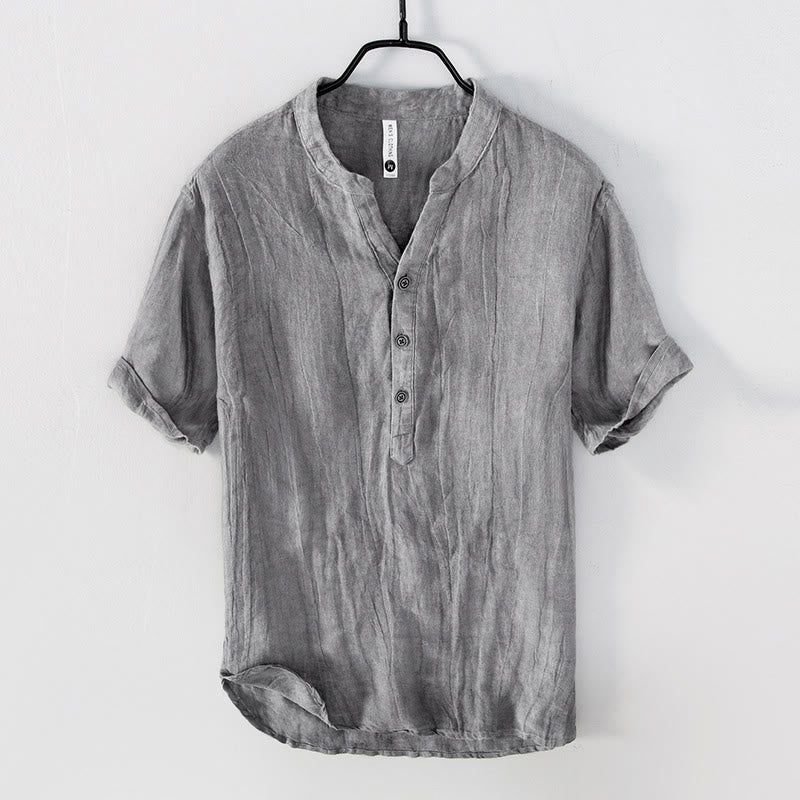 Amsterdam Linen Shirt - Luxoria