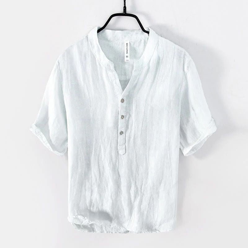 Amsterdam Linen Shirt - Luxoria