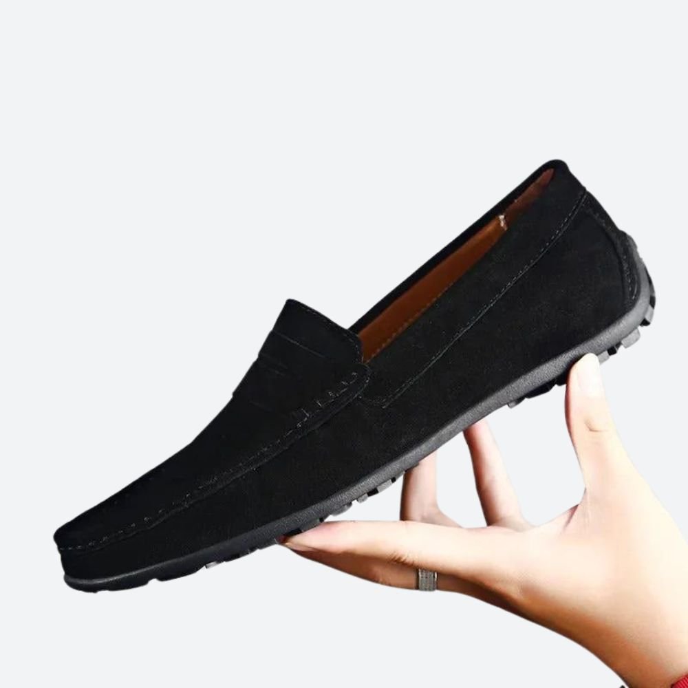 Classic Suede Men's Loafers - Luxoria