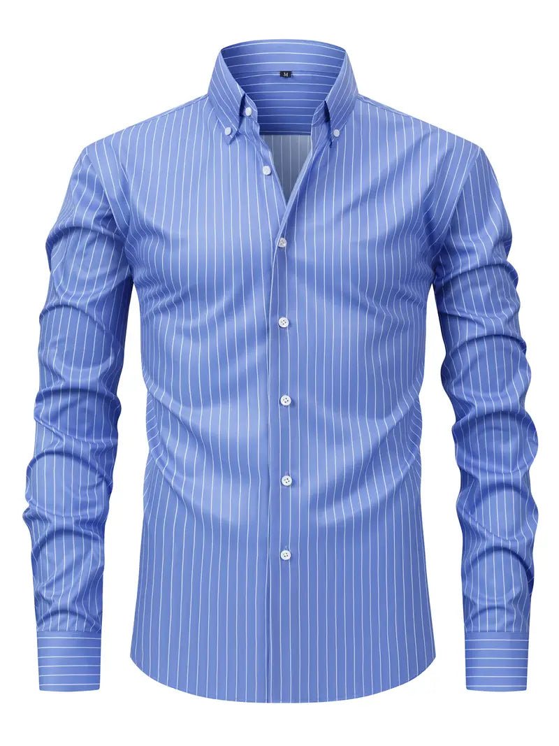 Chic Striped Shirt - Luxoria