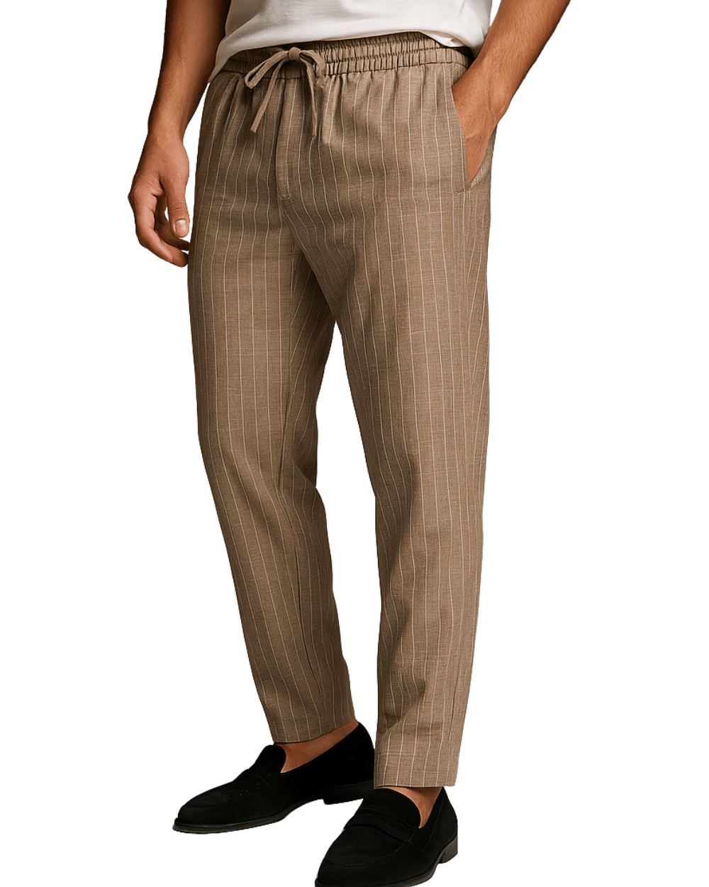 Elegant Linen Pants - Luxoria