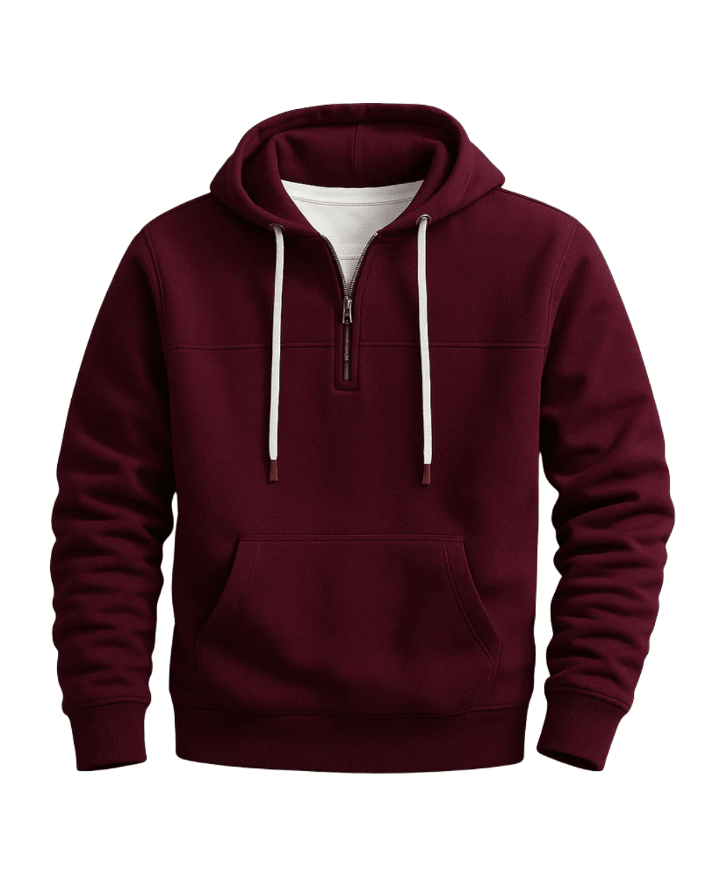 Elegant Zip Hoodie - Luxoria