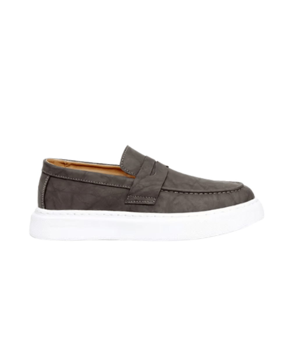 Chic Leather Slip - on Shoes - Luxoria