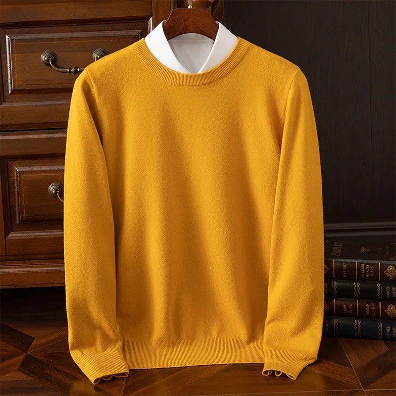 Elegant Wool Sweater - Luxoria