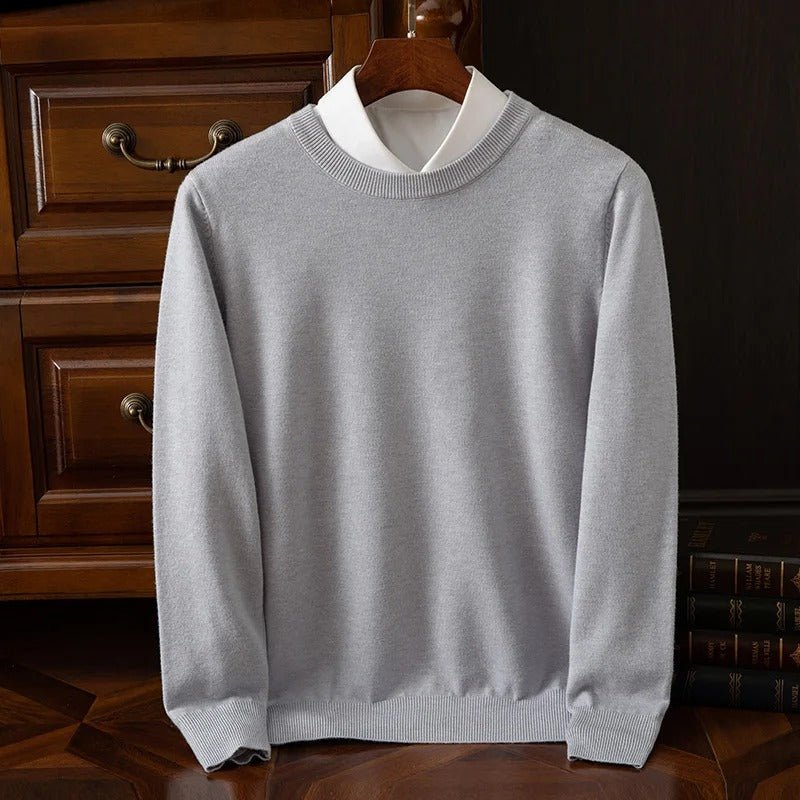 Elegant Wool Sweater - Luxoria