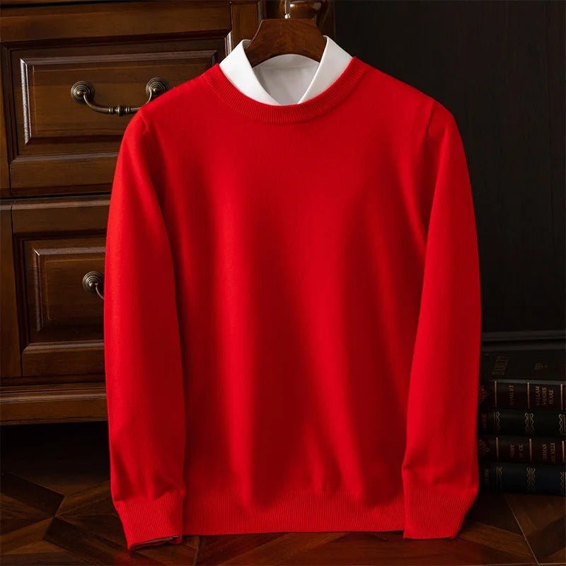 Elegant Wool Sweater - Luxoria