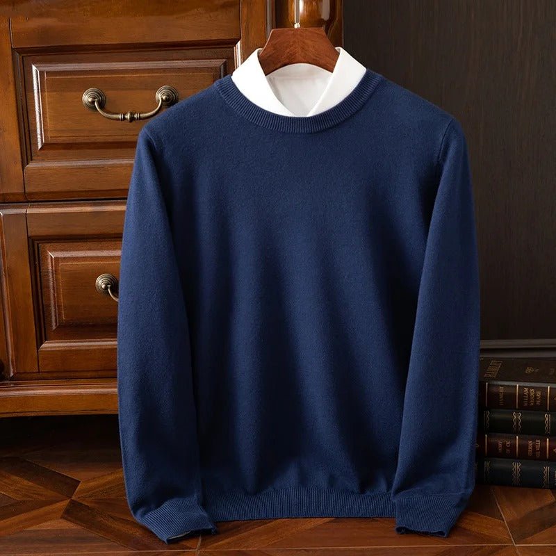 Elegant Wool Sweater - Luxoria