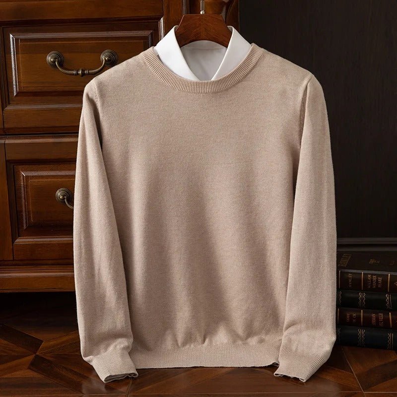 Elegant Wool Sweater - Luxoria