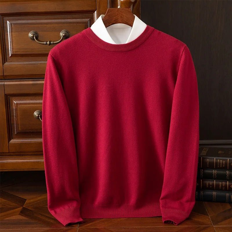 Elegant Wool Sweater - Luxoria