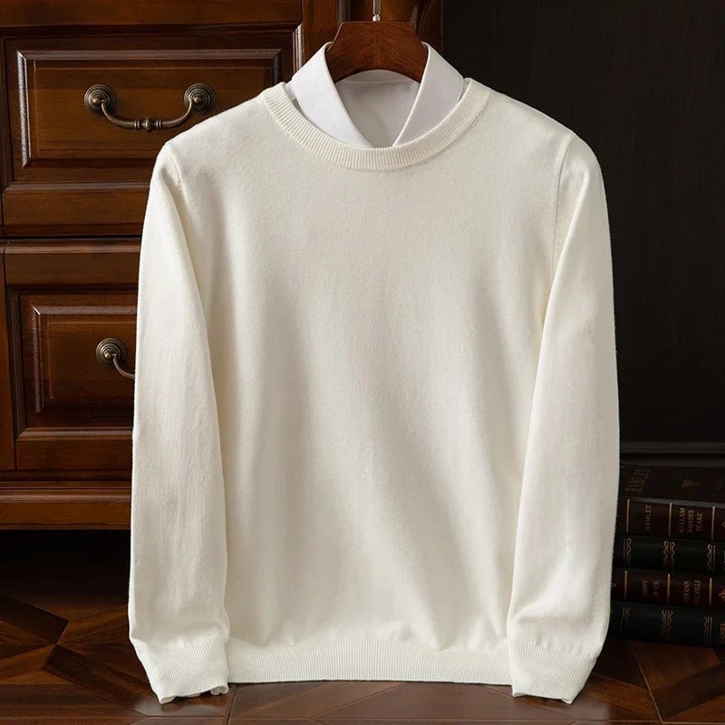 Elegant Wool Sweater - Luxoria