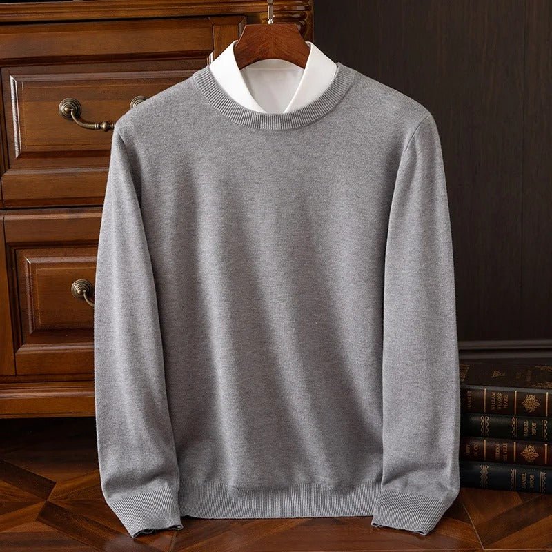 Elegant Wool Sweater - Luxoria