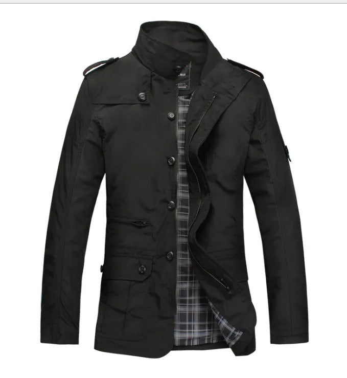 Elegant Windproof Jacket - Luxoria