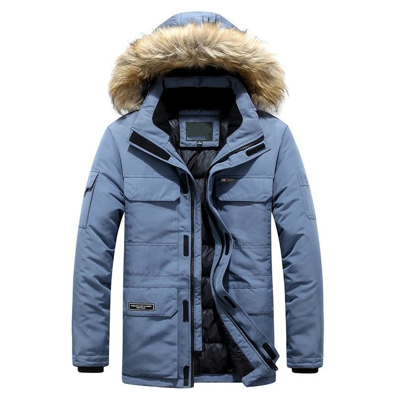 Elegant Men's Winter Jacket - Luxoria