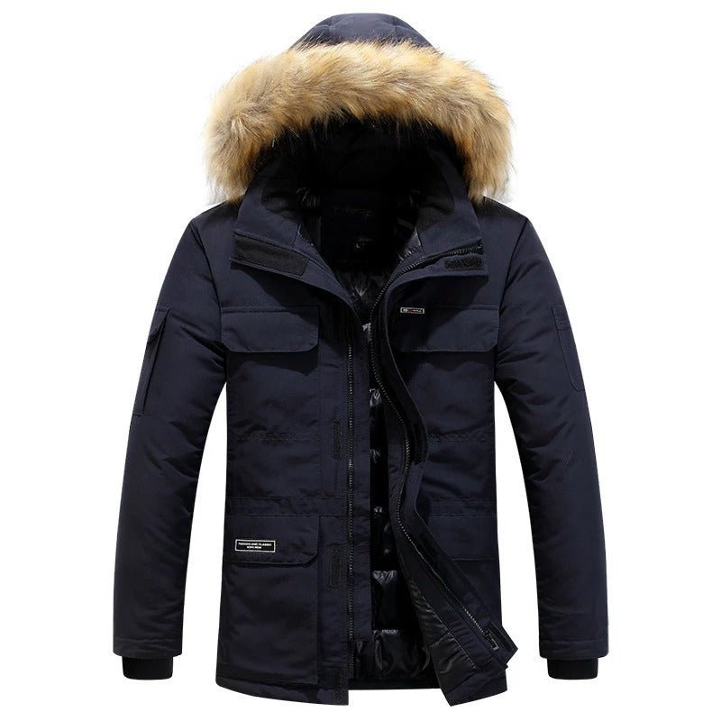 Elegant Men's Winter Jacket - Luxoria