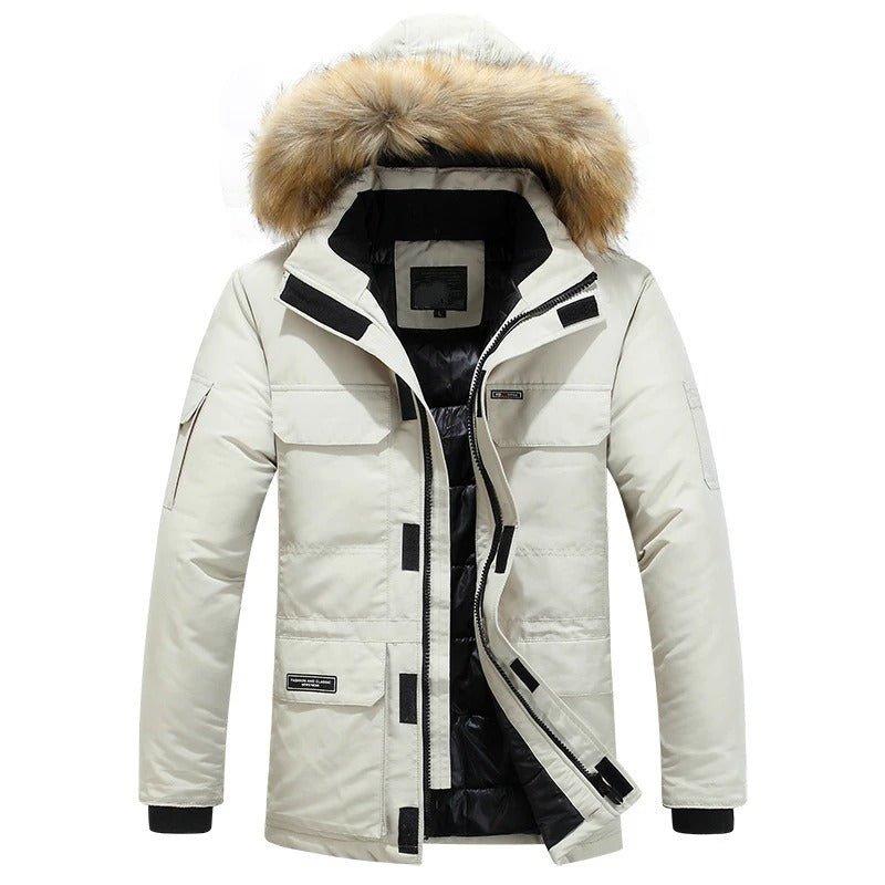 Elegant Men's Winter Jacket - Luxoria