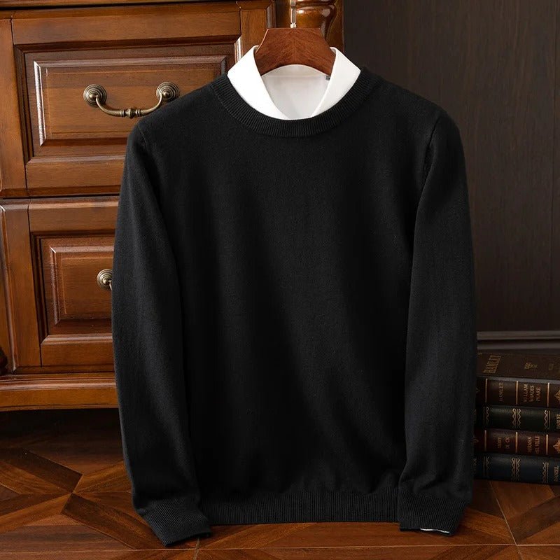 Elegant Wool Sweater - Luxoria
