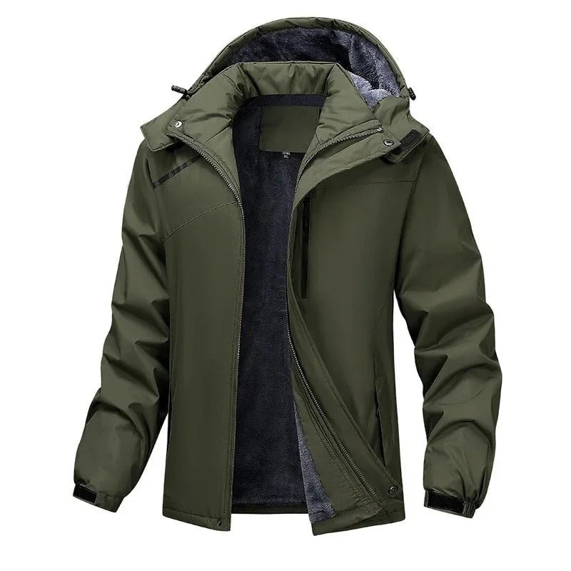 Elegant Outdoor Fleece Jacket - Luxoria