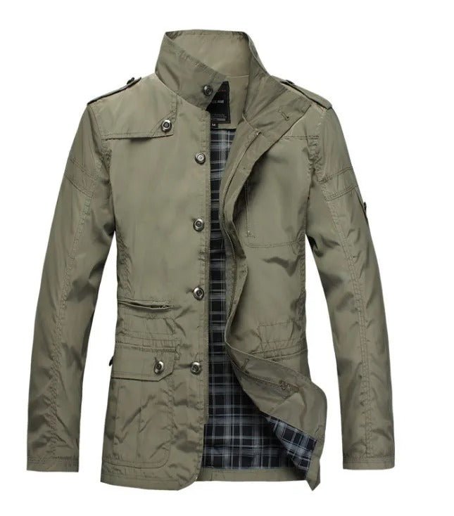 Elegant Windproof Jacket - Luxoria