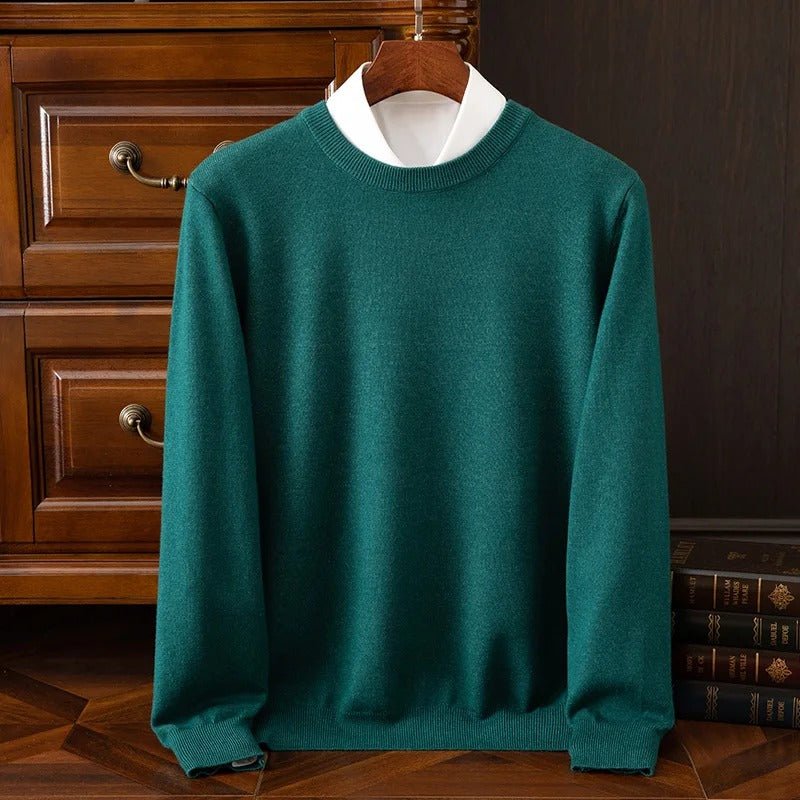 Elegant Wool Sweater - Luxoria