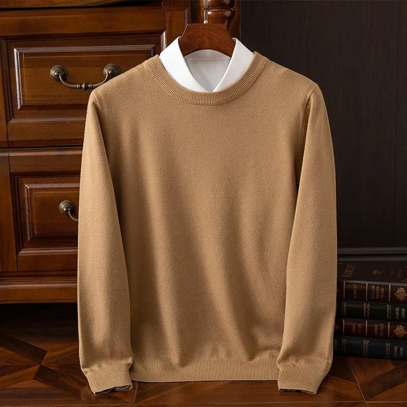 Elegant Wool Sweater - Luxoria