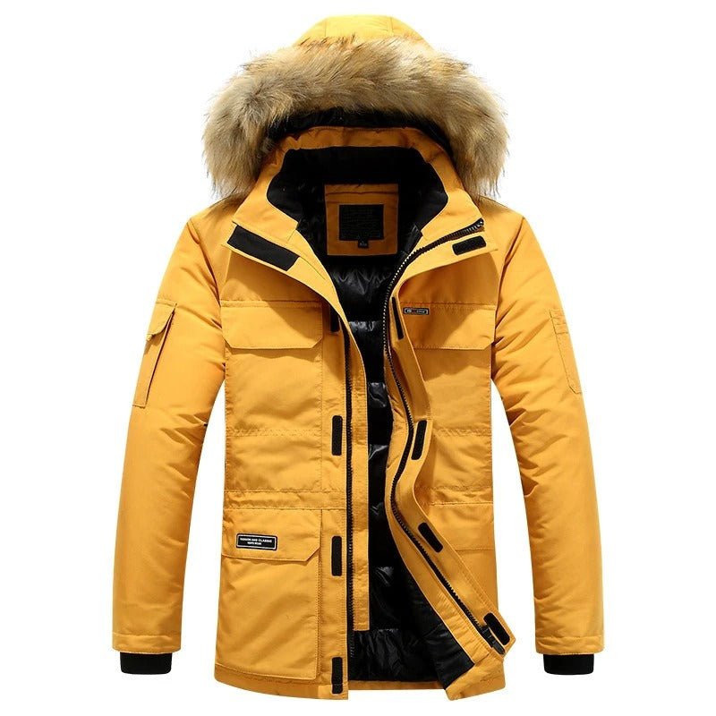 Elegant Men's Winter Jacket - Luxoria