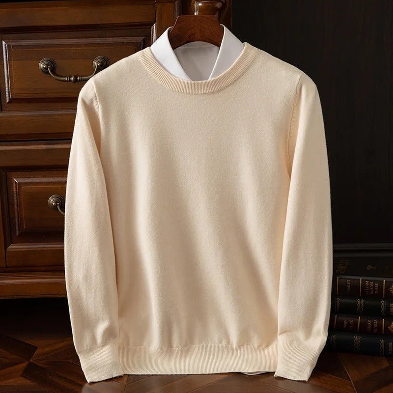 Elegant Wool Sweater - Luxoria