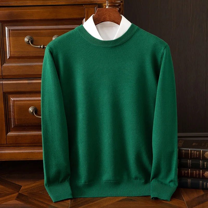 Elegant Wool Sweater - Luxoria