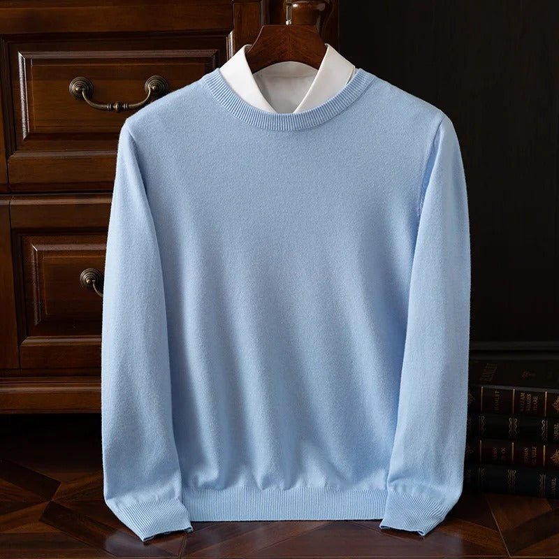 Elegant Wool Sweater - Luxoria