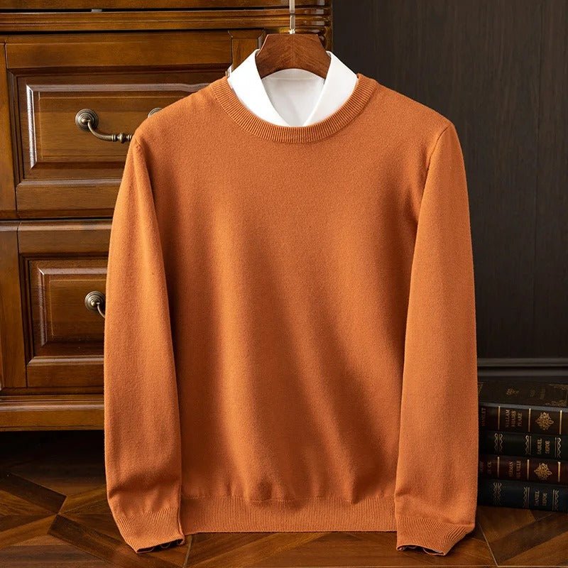 Elegant Wool Sweater - Luxoria
