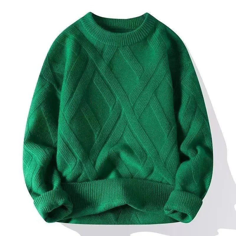 Cable Knit Sweater - Luxoria