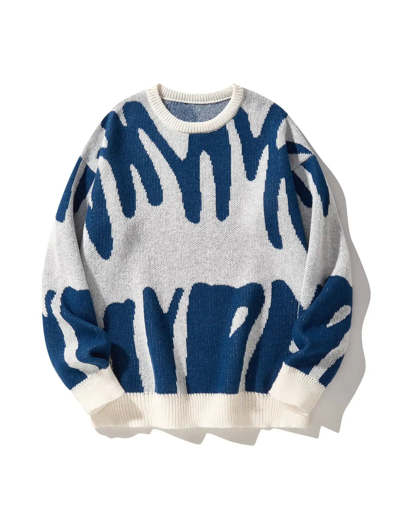 Elegant Pattern Sweater - Luxoria
