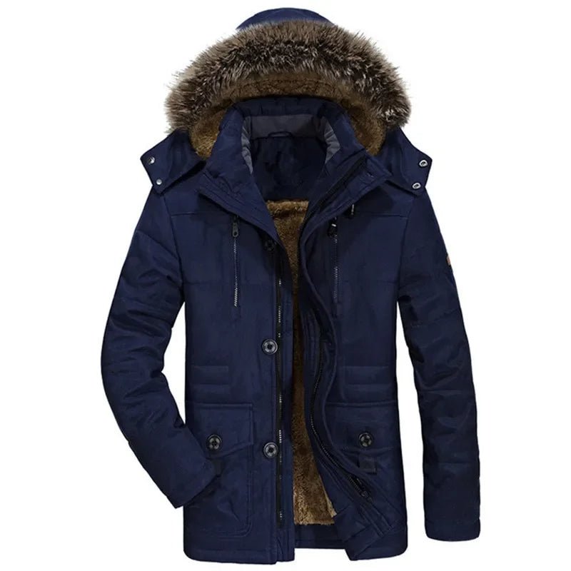 Cotton Hooded Winter Jacket - Luxoria