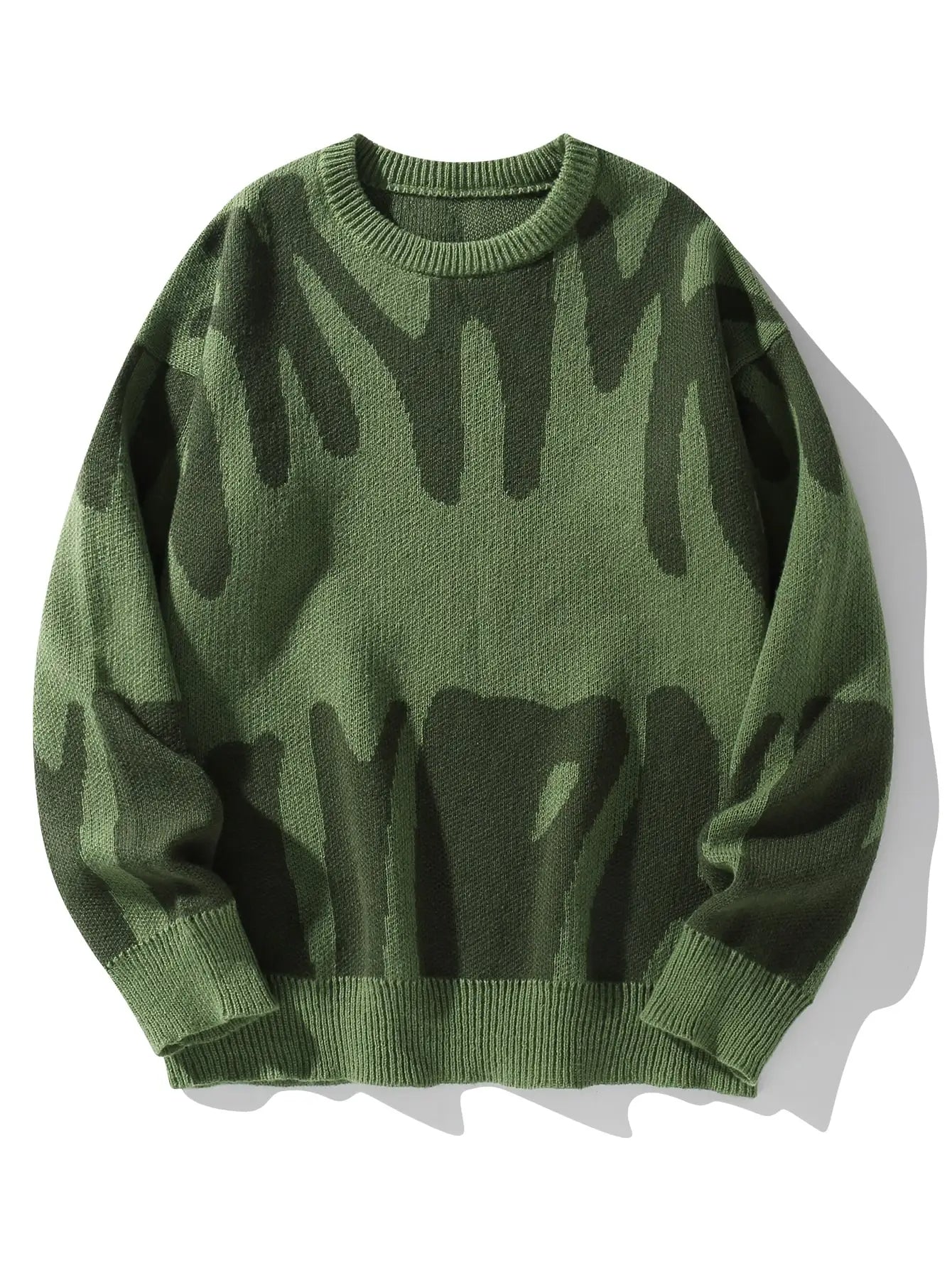 Elegant Pattern Sweater - Luxoria