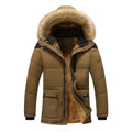 Elegant Padded Fleece Winter Jacket - Luxoria