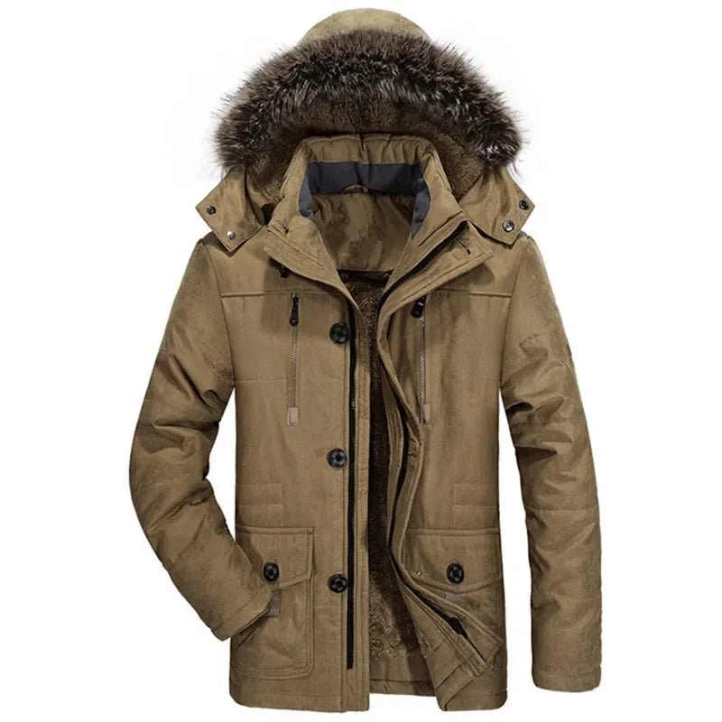 Cotton Hooded Winter Jacket - Luxoria
