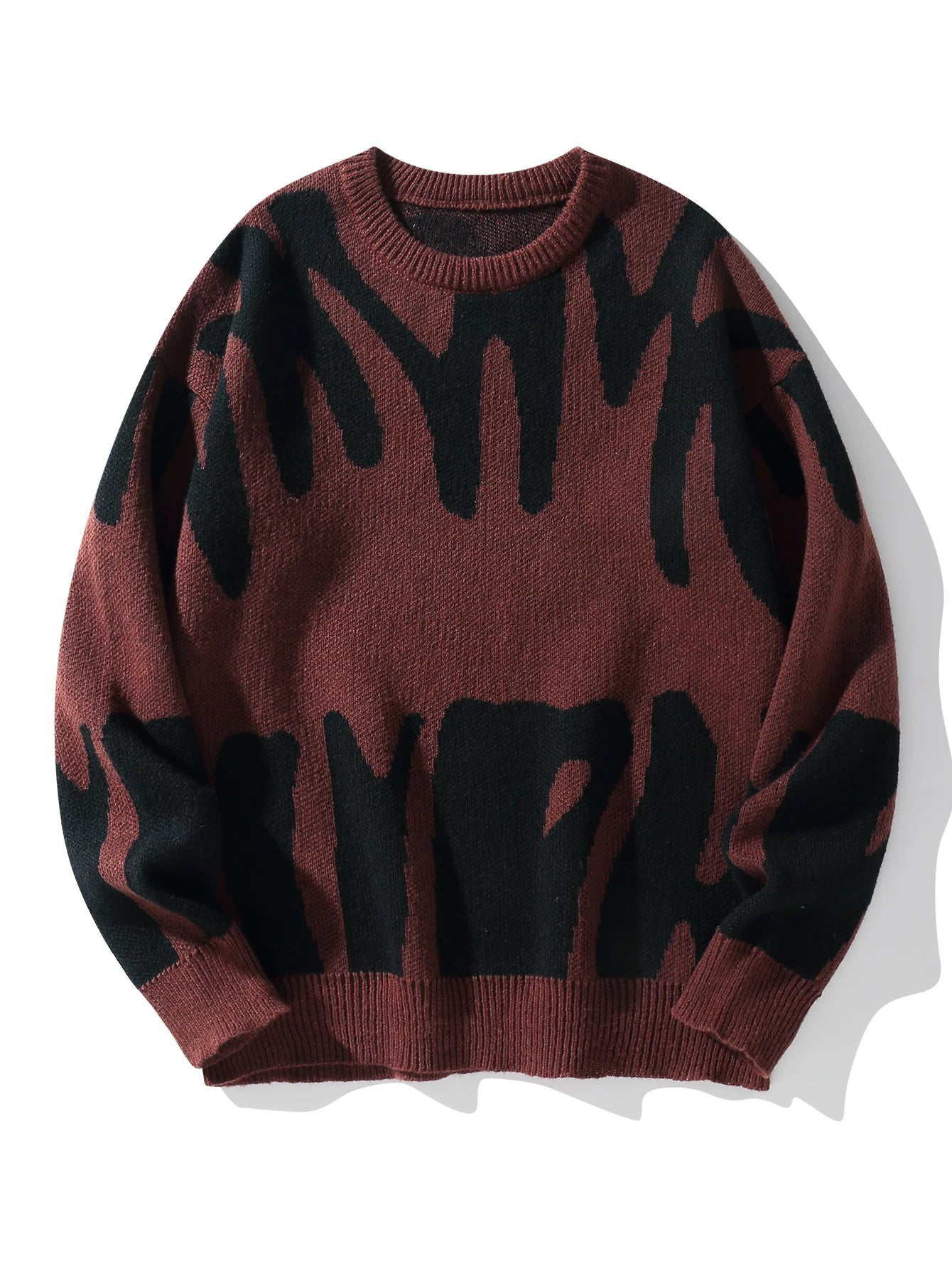 Elegant Pattern Sweater - Luxoria