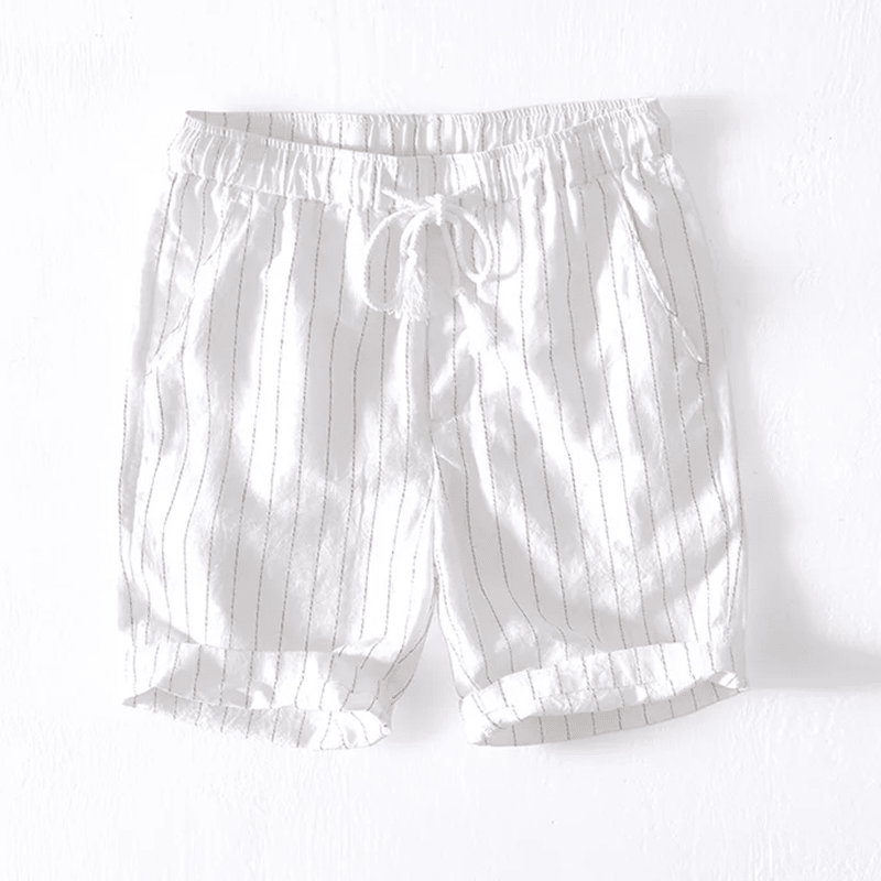 Elegant Linen Shorts - Luxoria