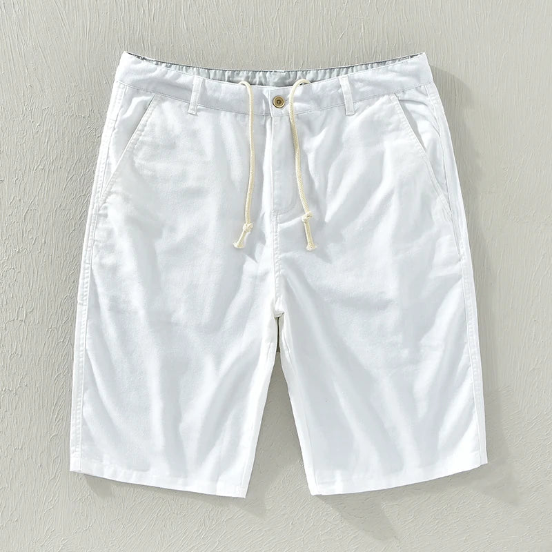 Elegant Linen Shorts - Luxoria