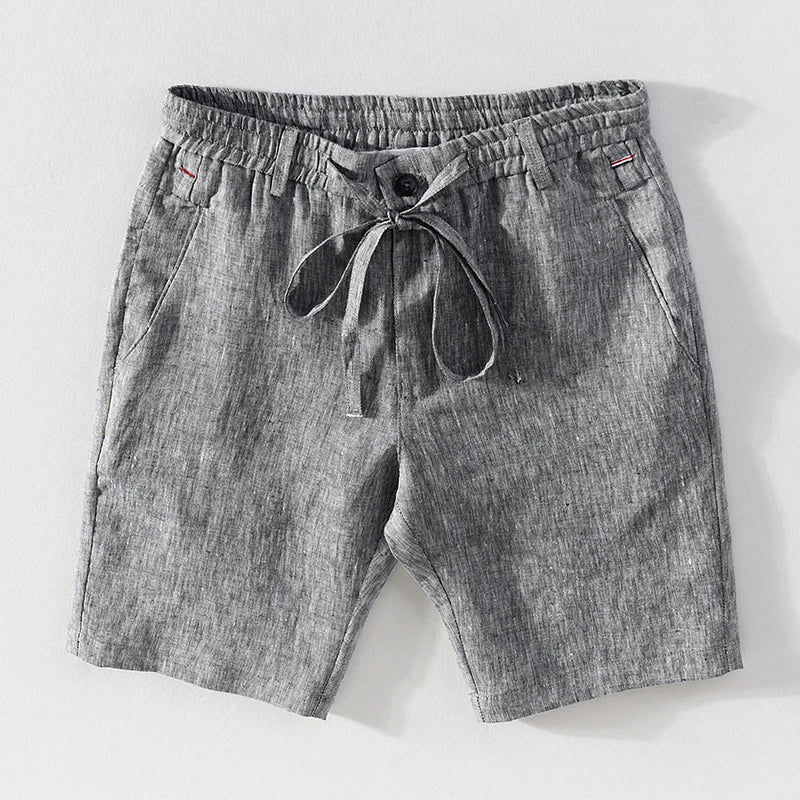Premium Linen Shorts - Luxoria